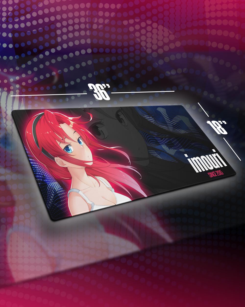 Imouri Midnight Gaming Mouse Pad