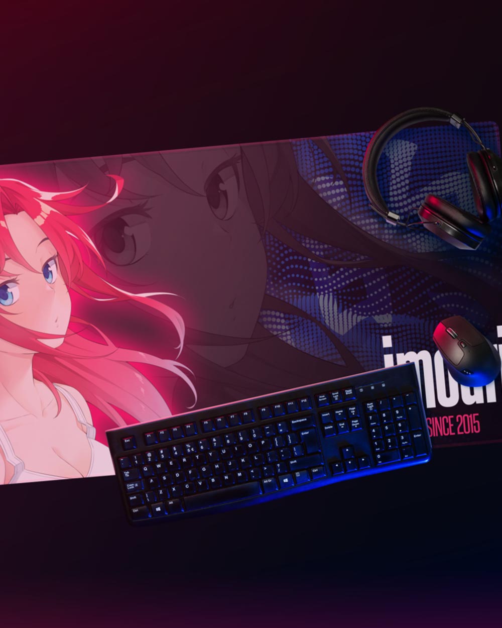 Imouri Midnight Gaming Mouse Pad
