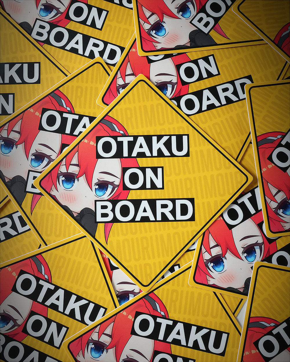 Otaku On Board Sticker