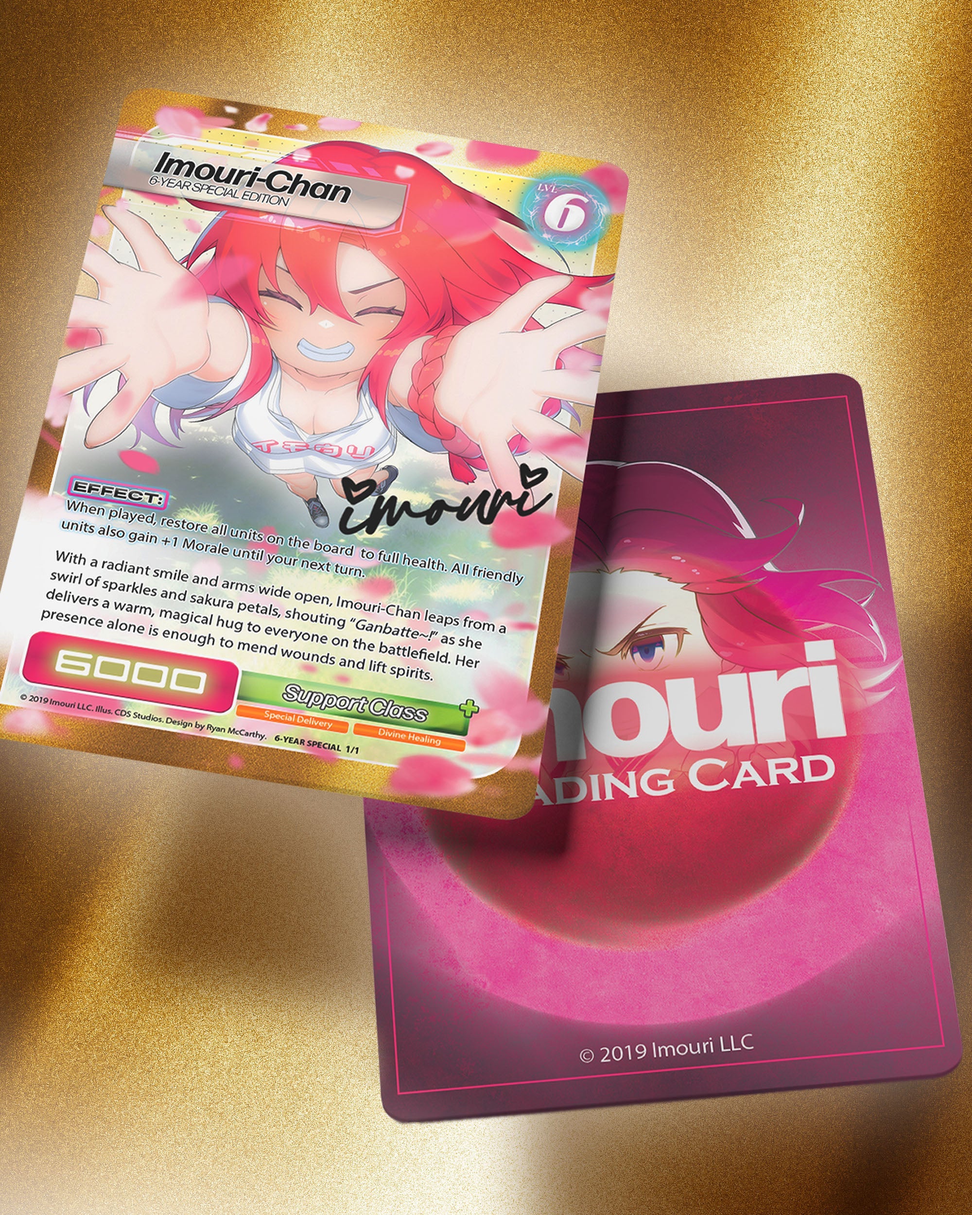 Imouri Trading Card - "6 Year Special" (ONLY 100 COPIES)
