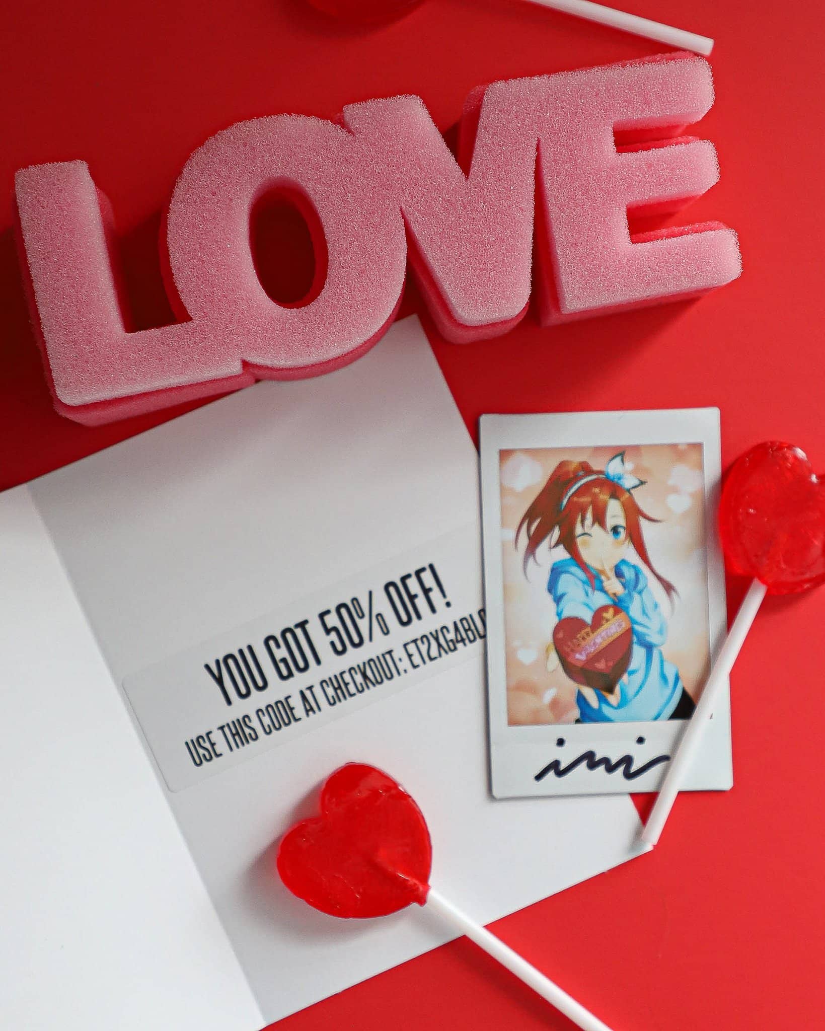 Imouri Chan Valentine Polaroid & SURPRISE! (EXTREMELY LIMITED)