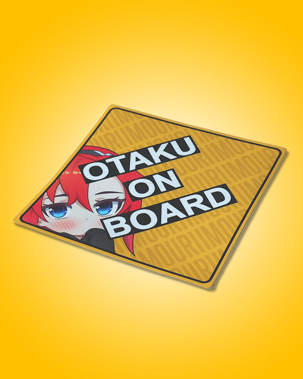 Otaku On Board Sticker