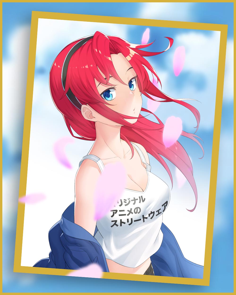 Imouri Chan Sakura Matte Print